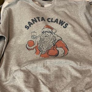 Santa Claws crew sweatshirt